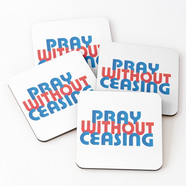 Item preview, Pray without ceasing T-shirt, sticker, Scarves, pad and logo designed and sold by Billium Halder.
