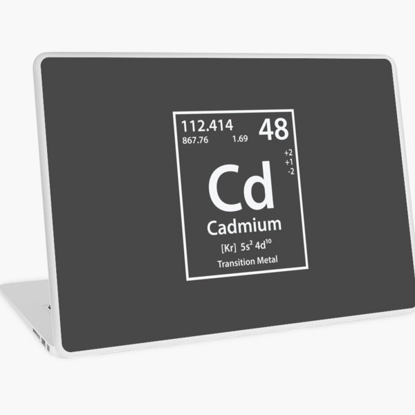 Cadmium Element Laptop Skin By Cerebrands Redbubble