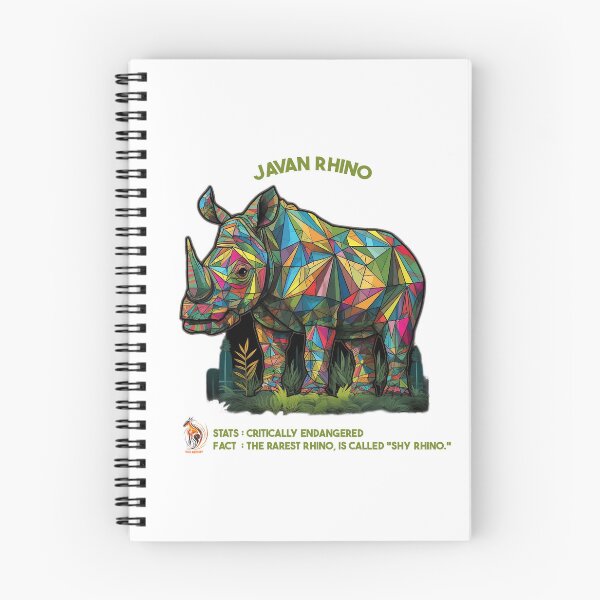 Item preview, Javan Rhino designed and sold by RooArtistry.