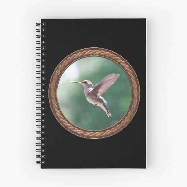 Item preview, Ruby-Throated Hummingbird Photography in Celtic Circle Frame 3 designed and sold by Swabcraft.
