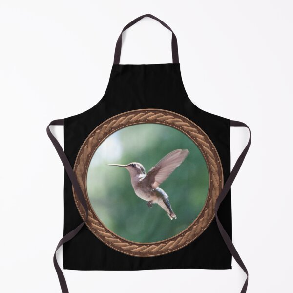 Item preview, Ruby-Throated Hummingbird Photography in Celtic Circle Frame 3 designed and sold by Swabcraft.