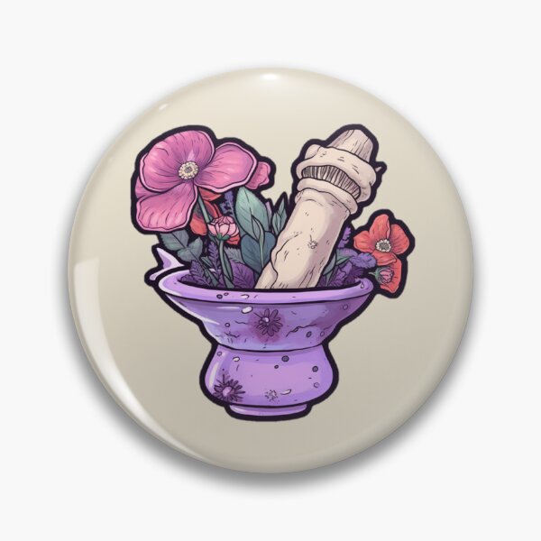 Item preview, mortar and pestle designed and sold by ArtByLuminance.