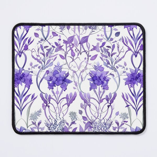Item preview, Purple Lavender Watercolor Floral Patterns designed and sold by PatternPlayAU.