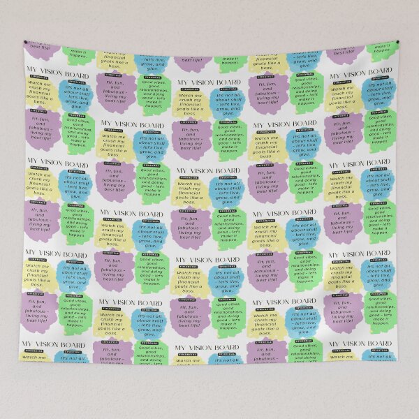 Item preview, Vision board designed and sold by Ayurveda Fun Store.