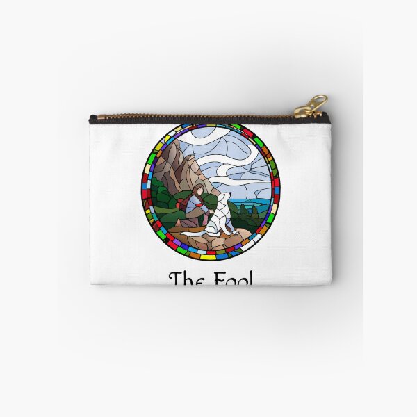 Item preview, Major Arcana The Fool - Stained Glass Design for T-shirt, stickers and other accessories designed and sold by Pixel Waite.
