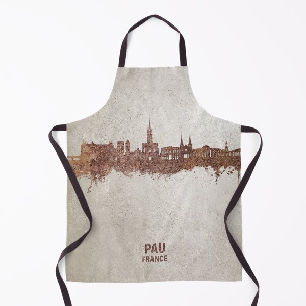 Aperçu de l'œuvre Pau France Skyline créée et vendue par ArtPrints.