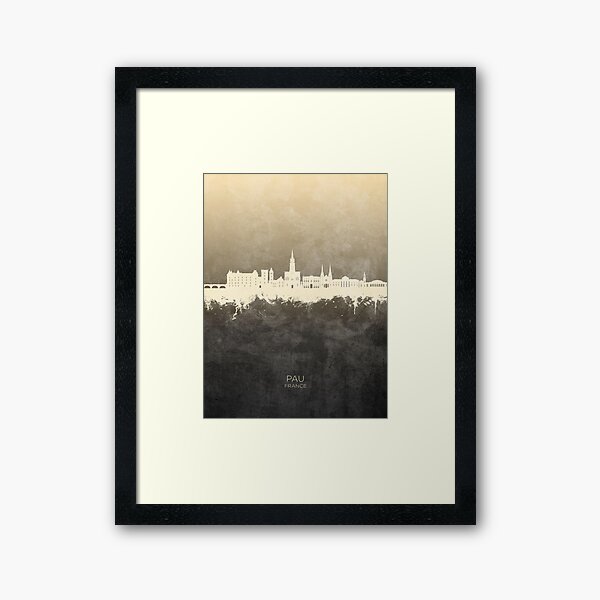Item preview, Pau France Skyline designed and sold by MICHAEL TOMPSETT.