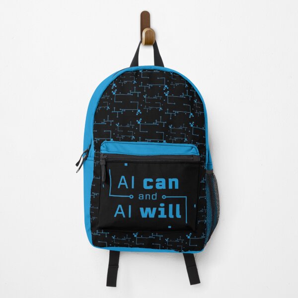 Item preview, AI Can and AI Will Circuit Blue designed and sold by iamKaye.