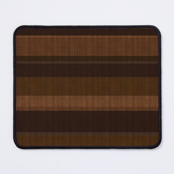 Item preview, Dark brown striped textured herringbone. designed and sold by marinaklykva.