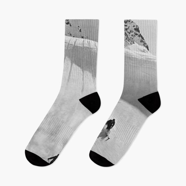 Item preview, Vintage downhill race in the swiss alps  designed and sold by blockjames.