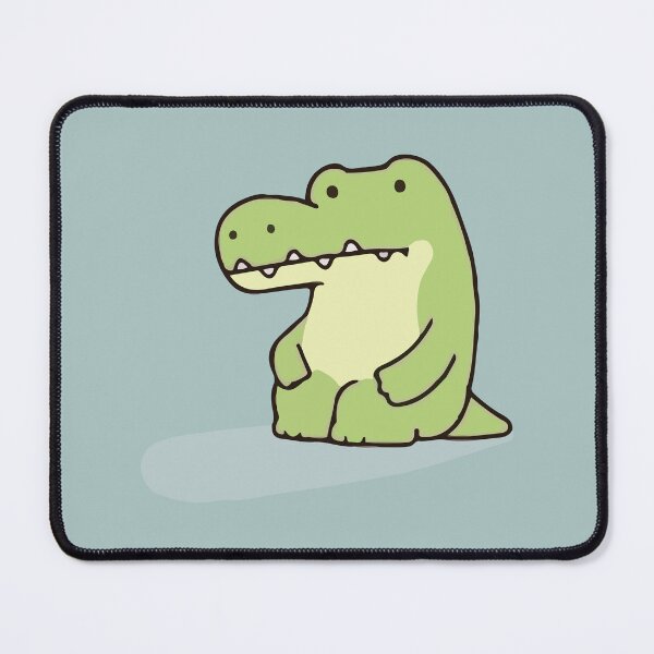 Item preview, Cute lonely Croc designed and sold by InkStation24.