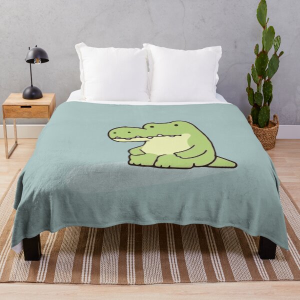 Item preview, Cute lonely Croc designed and sold by InkStation24.