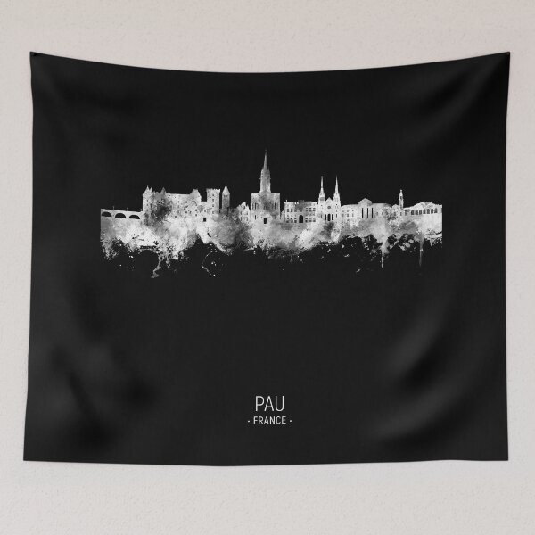 Item preview, Pau France Skyline designed and sold by ArtPrints.