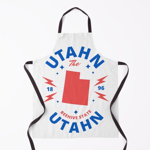 Item preview, Utahn - UT Map - Utah State Flag designed and sold by Ranggasme.