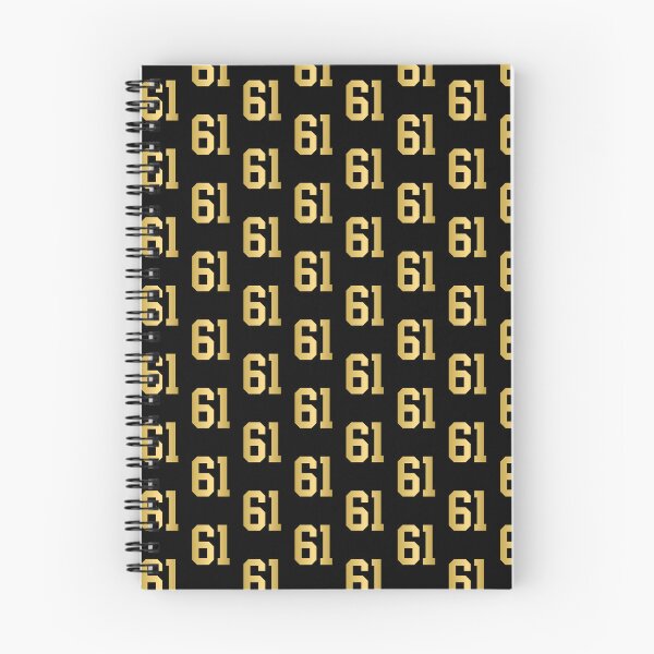 Item preview, Golden Number 61 - Sports Numbers  designed and sold by NECHSTORE.
