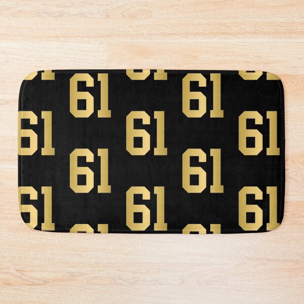 Item preview, Golden Number 61 - Sports Numbers  designed and sold by NECHSTORE.