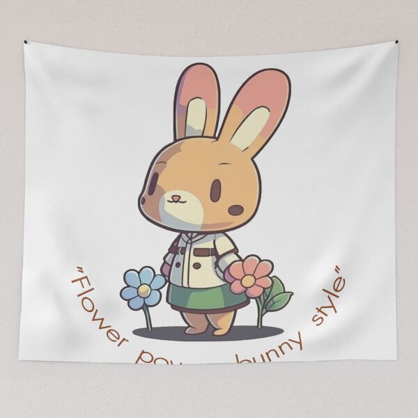 Item preview, Bunnie floriet designed and sold by Snice18.