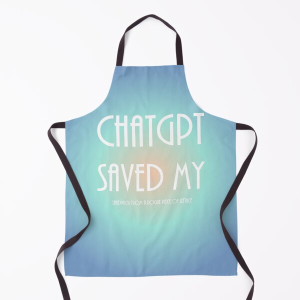 Item preview, AI and ChatGPT is my Hear for Apricot sandwich from a rogue piece of lettuce designed and sold by TechsQuickArt.