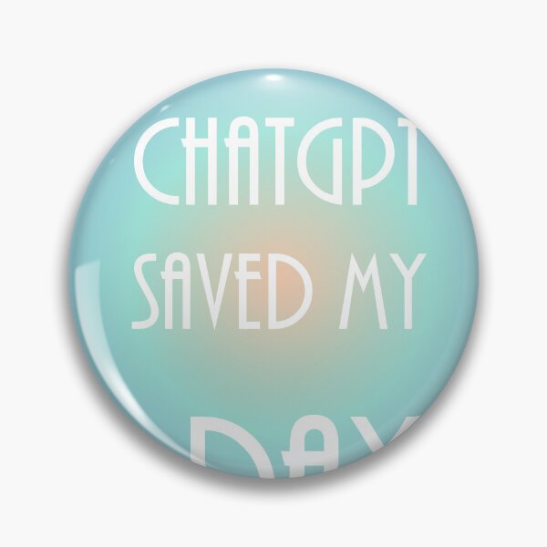 Item preview, AI and ChatGPT is my Hear for Dark Pastel Blue  day designed and sold by TechsQuickArt.