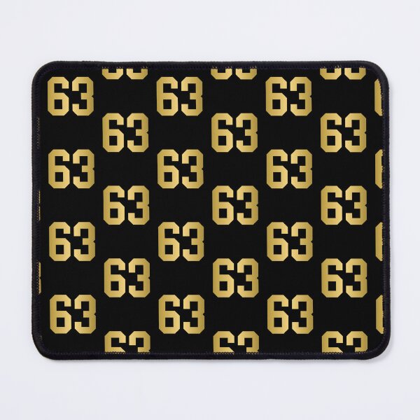 Item preview, Golden Number 63 - Sports Numbers  designed and sold by NECHSTORE.