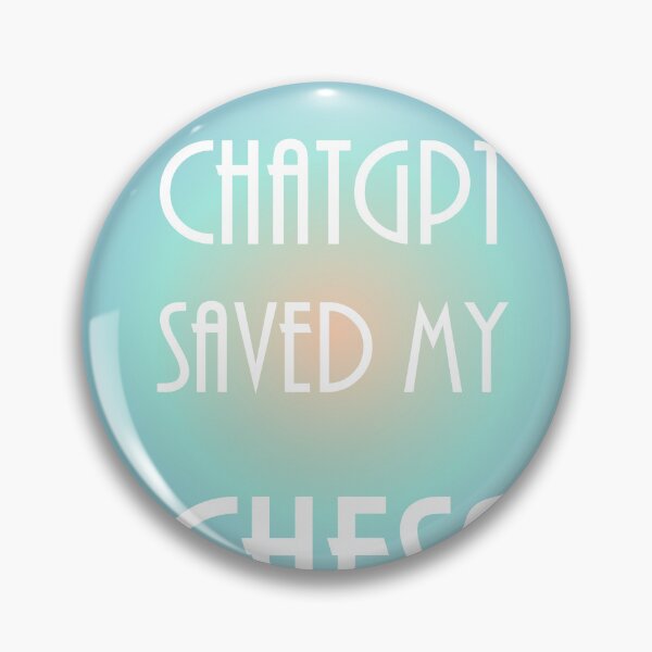 Item preview, AI and ChatGPT is my Hear for Chess designed and sold by TechsQuickArt.