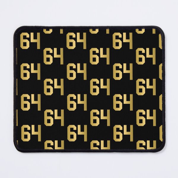 Item preview, Golden Number 64 - Sports Numbers  designed and sold by NECHSTORE.