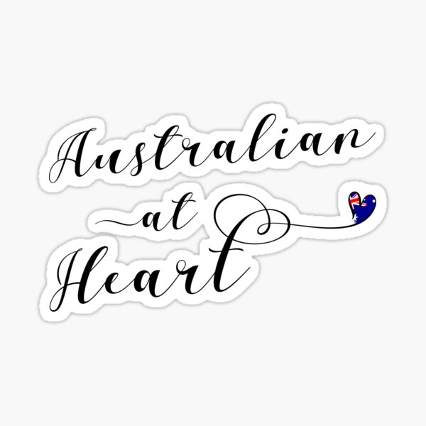 Item preview, Australian At Heart, Australia designed and sold by Celticana.
