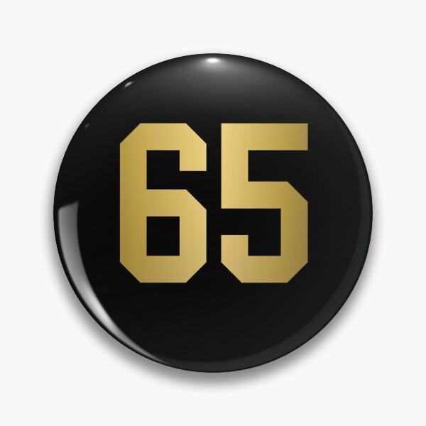 Item preview, Golden Number 65 - Sports Numbers  designed and sold by NECHSTORE.