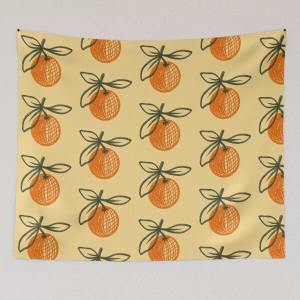 Item preview, Orange Citrus Sticker designed and sold by Stell Lunarr.