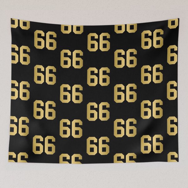 Item preview, Golden Number 66 - Sports Numbers  designed and sold by NECHSTORE.