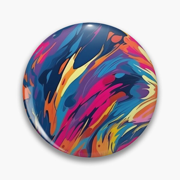 Item preview, Vibrant abstract art tiling pattern designed and sold by paulstamp.