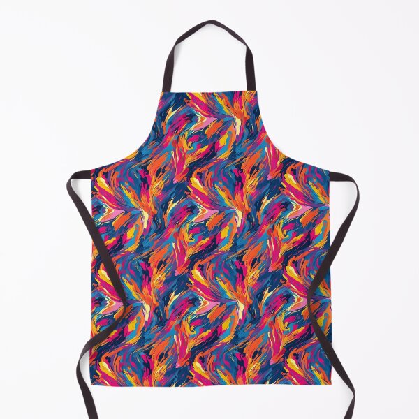 Item preview, Vibrant abstract art tiling pattern designed and sold by paulstamp.
