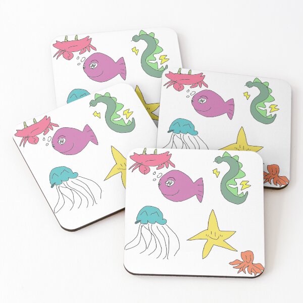 Item preview, OCEAN ANIMAL PALOOZA designed and sold by sandcatty.