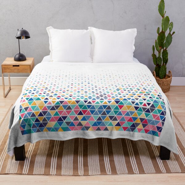 Item preview, Fading Triangles: Geometric Abstract Design designed and sold by RedArtG09.