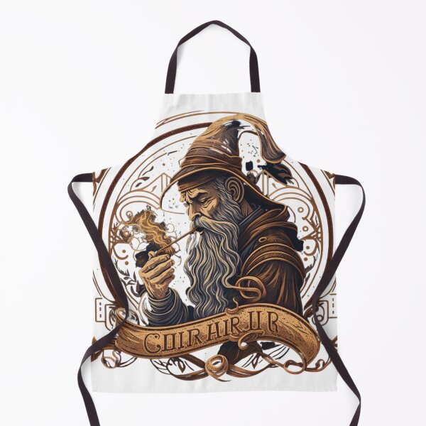 Item preview, Vintage style of a wizard smoking a cigar 3 designed and sold by Richstd.