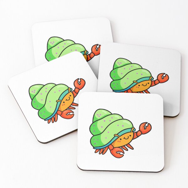 Item preview, Kawaii Hermit Crab designed and sold by kawaiilife.