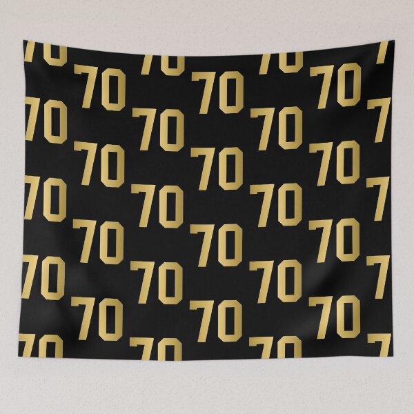 Item preview, Golden Number 70 - Sports Numbers  designed and sold by NECHSTORE.