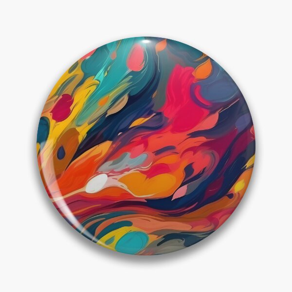 Item preview, Vibrant abstract art tiling pattern designed and sold by paulstamp.