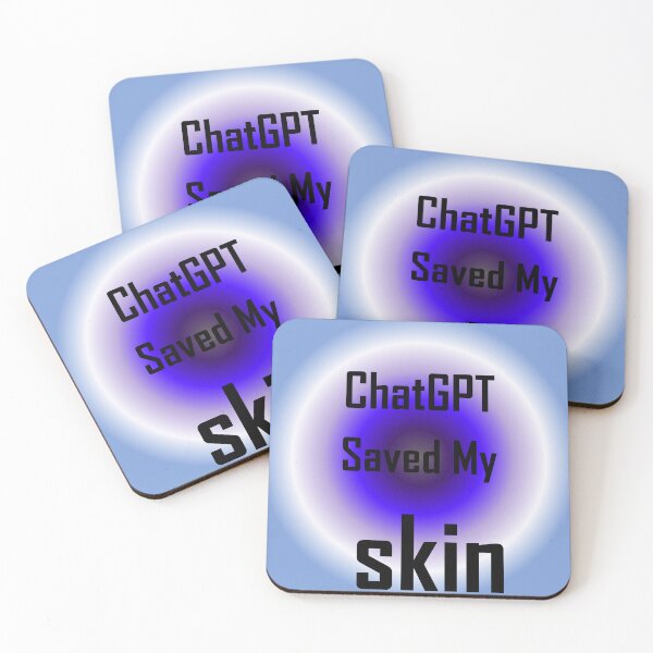 Item preview, AI and ChatGPT is my Hear for Vista Blue  skin designed and sold by TechsQuickArt.