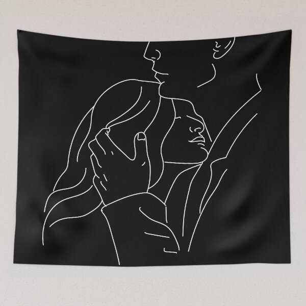 Item preview, lovers' embrace designed and sold by Olga Berlet.