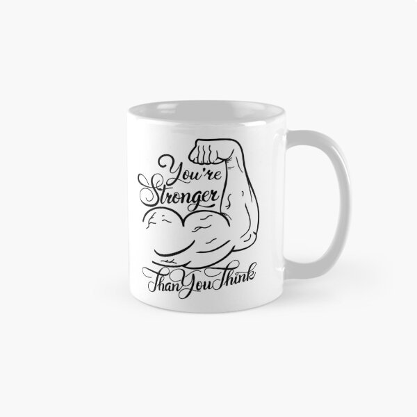 Item preview, You are stronger than you think, Motivational Quote designed and sold by graphic-genie.