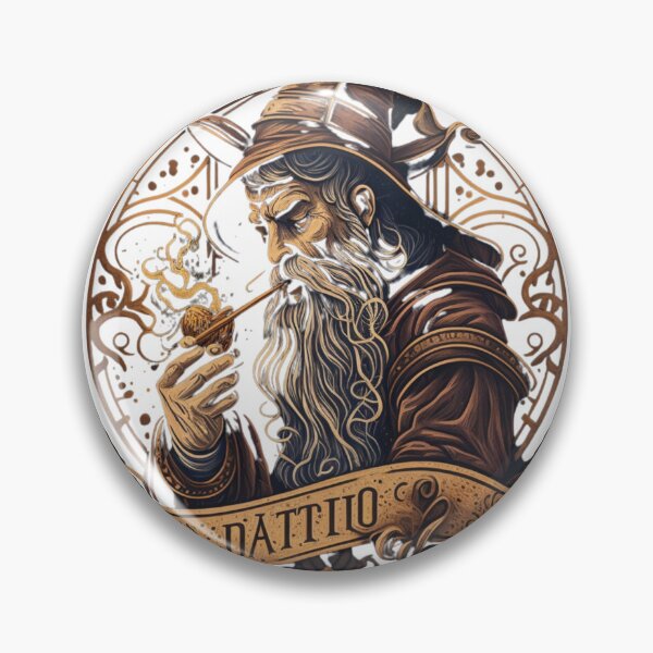 Item preview, Vintage style of a wizard smoking a cigar  designed and sold by Richstd.