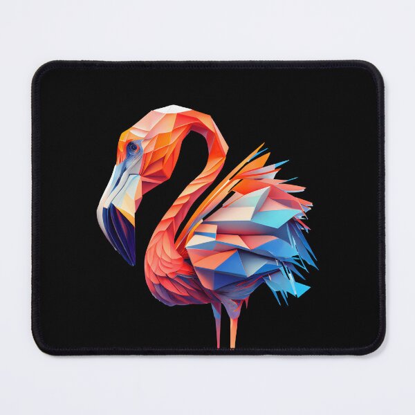 Item preview, Abstract Flamingo Art: A Colorful Twist on Wildlife  designed and sold by FiveIntentions.