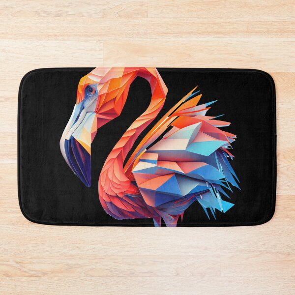 Item preview, Abstract Flamingo Art: A Colorful Twist on Wildlife  designed and sold by FiveIntentions.