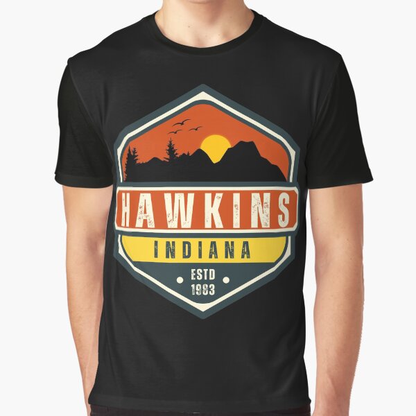 Item preview, Hawkins Indiana Stranger Things 1983 designed and sold by patricke116.