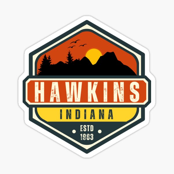 Item preview, Hawkins Indiana Stranger Things 1983 designed and sold by patricke116.