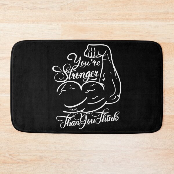 Item preview, You are stronger than you think, Motivational Quote designed and sold by graphic-genie.