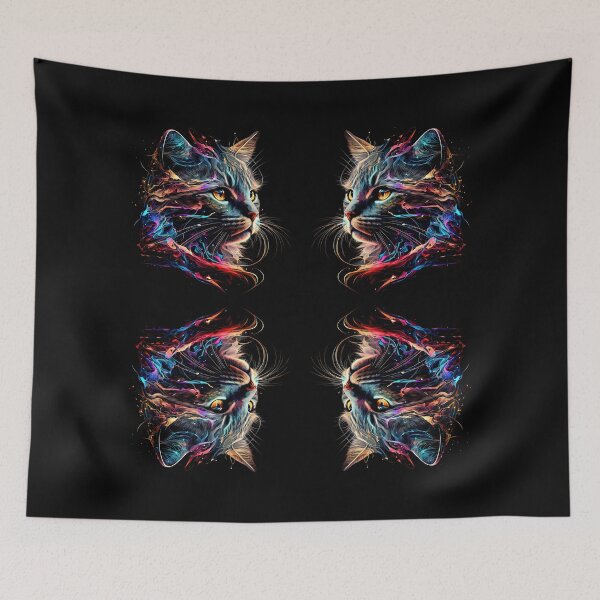 Item preview, Neón de onda de gato designed and sold by IcebearDesign.