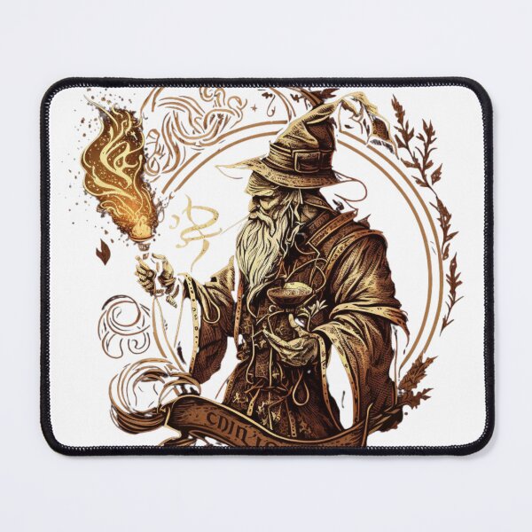 Item preview, Vintage style of a wizard smoking a cigar 2 designed and sold by Richstd.