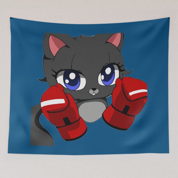 Item preview, BLACK CAT BOXING designed and sold by MGphotoart.